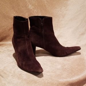 Arturo Corduroy Zip Booties 8M